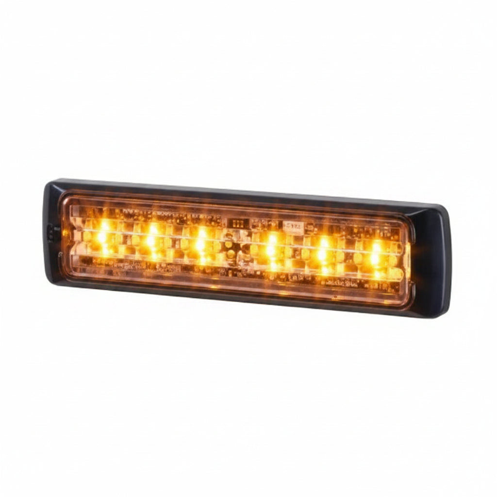 Federal Signal 600 Series Two Color Micropulse, Work Truck - Amber/White
