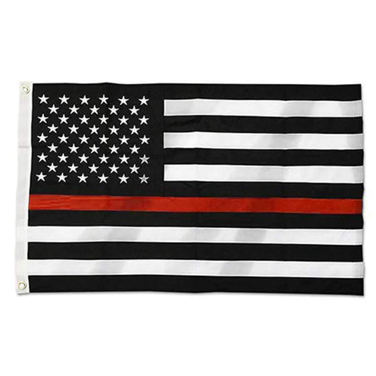 DuraSleek- Thin Red Line American Flag -2 x 3