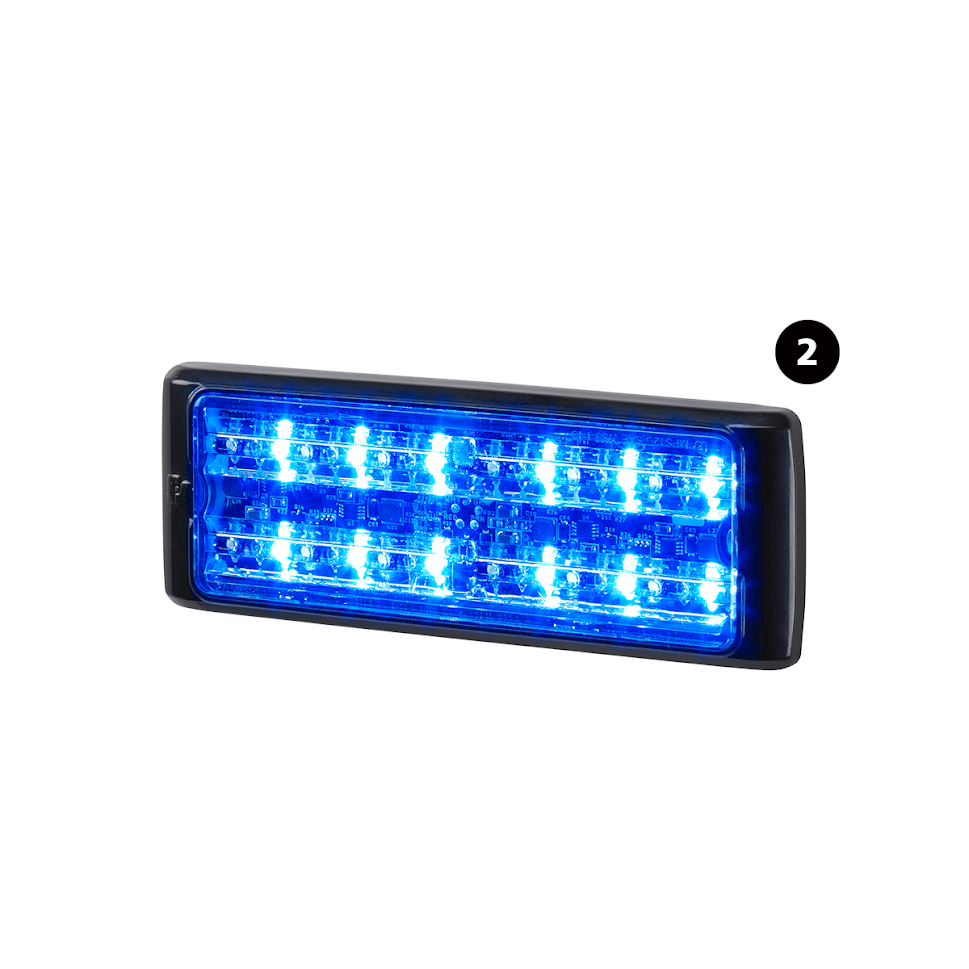 Federal Signal 1200 Series Two Color Micropulse - Interceptor Public Safety Products