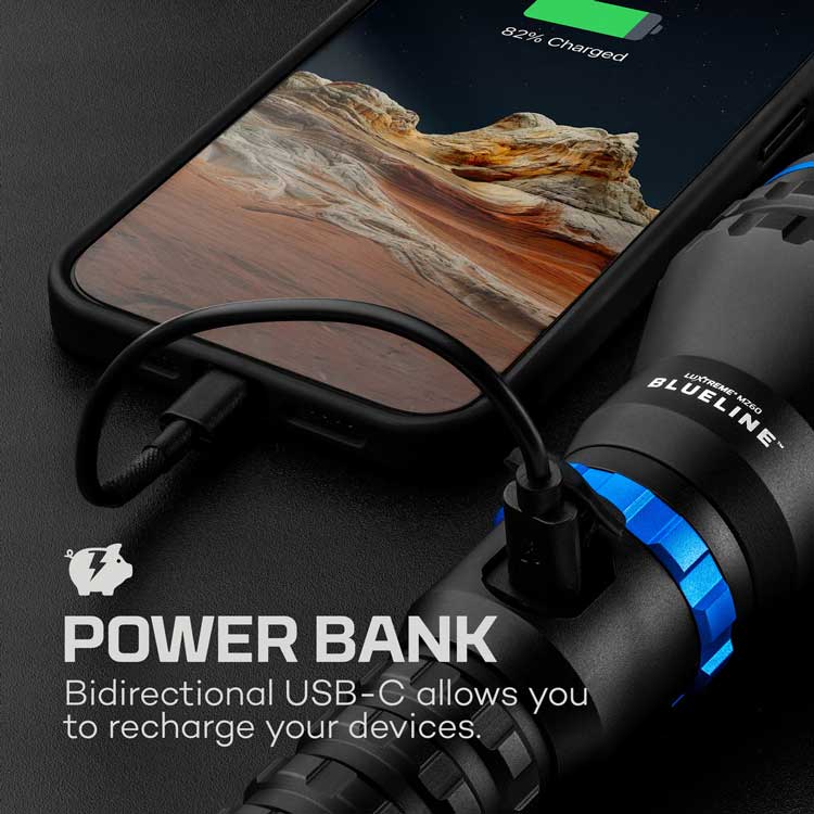 Nebo Luxtreme MZ60 Blueline - Interceptor Public Safety Products