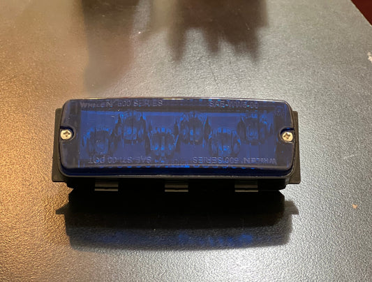 Whelen 500 Series TIR6 Blue Super - LED Blue - Lens  - Interceptor Public Safety Products