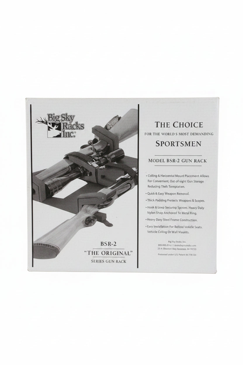 Big Sky Gun Rack, Dual Weapon, BSR-2