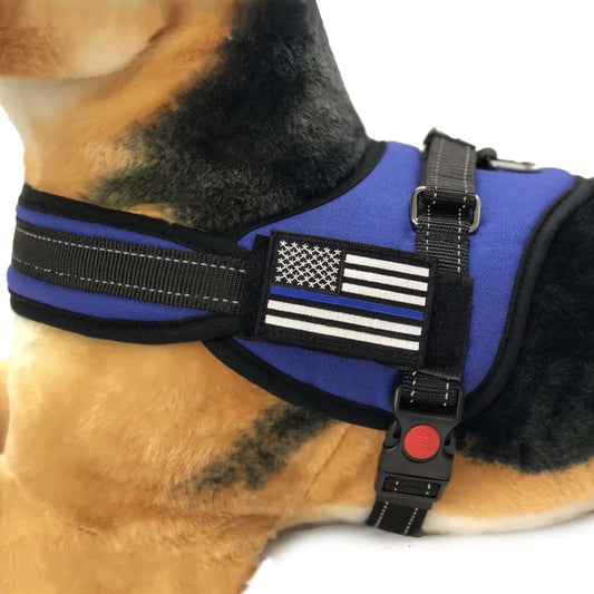 Thin Blue Line-Dog Harness