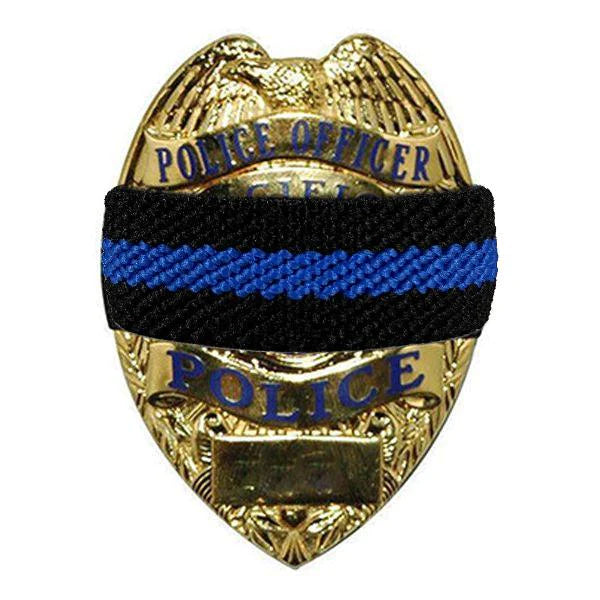 Thin Blue Line Mourning Band