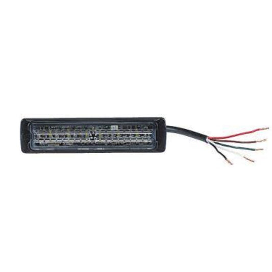 Federal Signal 600 Series Three Color Micropulse - MPS63U* - Interceptor Public Safety Products