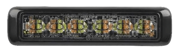 Federal Signal 600 Series Two Color Micropulse, Work Truck - Amber/White - Interceptor Public Safety Products