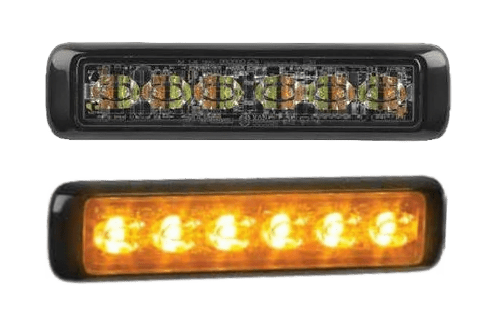 Federal Signal 600 Series Two Color Micropulse, Work Truck - Amber/White - Interceptor Public Safety Products