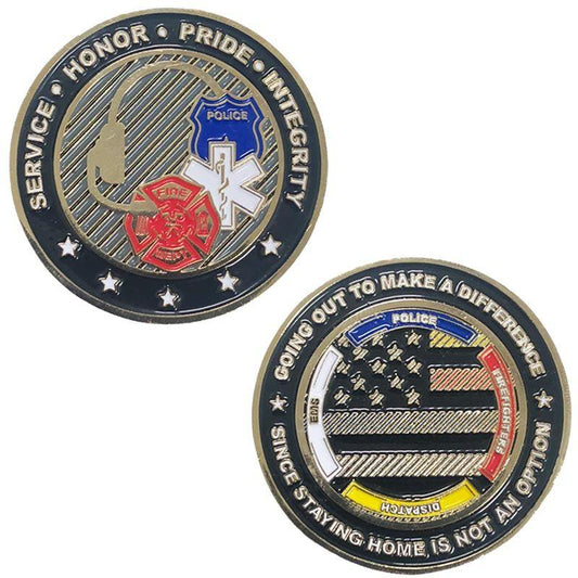 First Responder Challenge Coin - Interceptor Public Safety Products