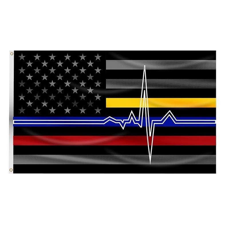 First Responder Flag, 3 x 5 Ft - Interceptor Public Safety Products