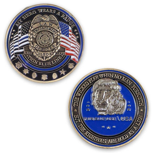 Lion - Challenge Coin - Interceptor Public Safety Products