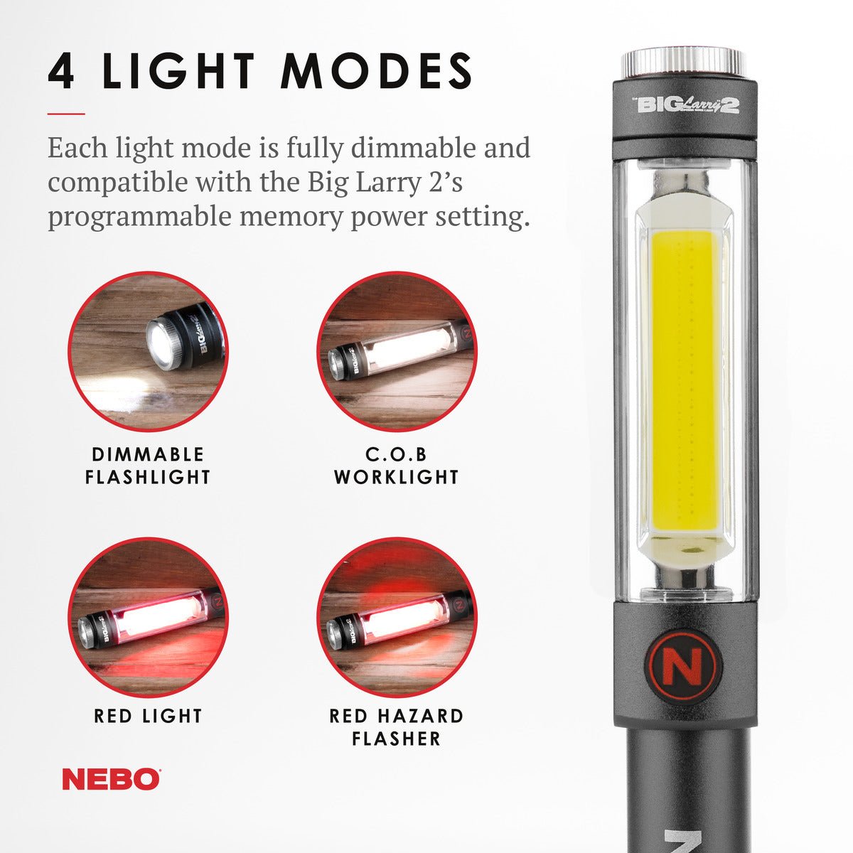 Nebo Big Larry 2 Light - Interceptor Public Safety Products