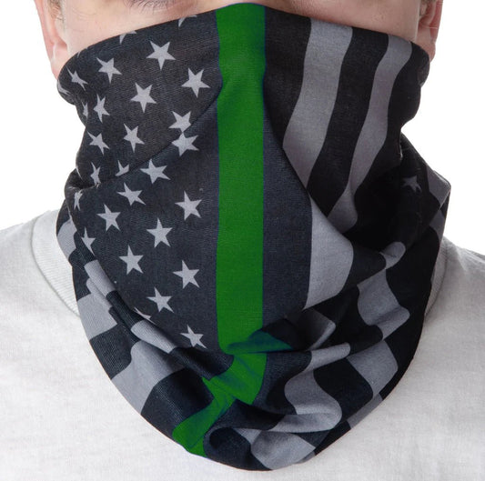 Thin Green Line - Military Gaiter - Interceptor Public Safety Products