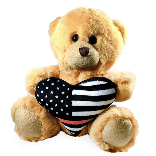 Thin Red Line - Teddy Bear - Interceptor Public Safety Products