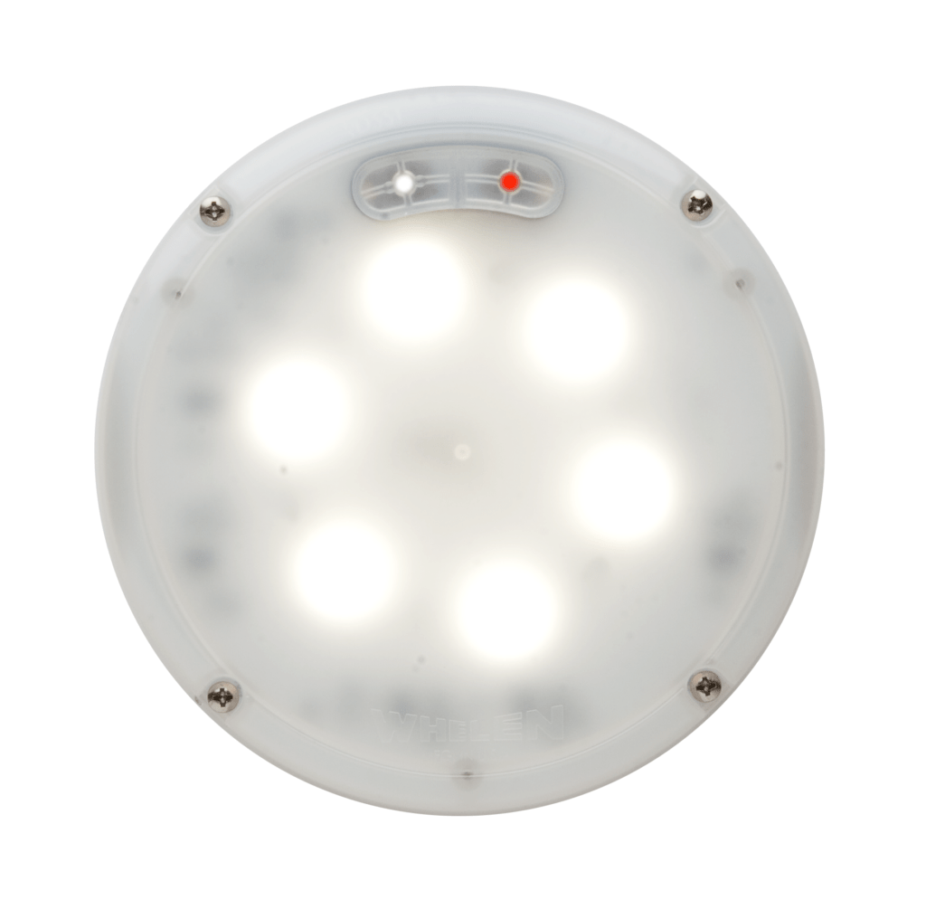 Whelen 6" Round Interior Light - Interceptor Public Safety Products