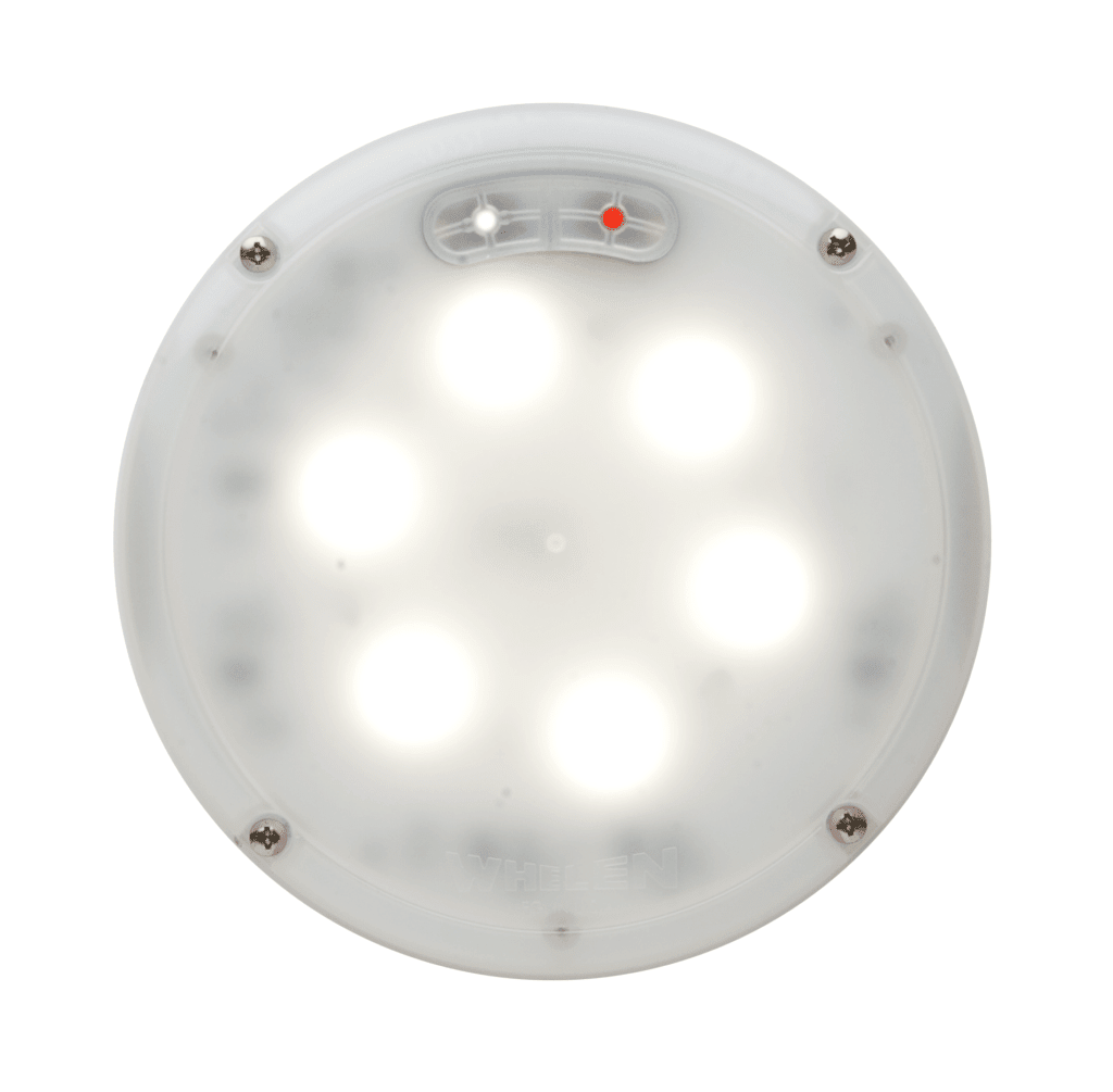 Whelen 6" Round Interior Light - 60CREGCS - Interceptor Public Safety Products